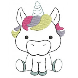 Stickdatei - Glitzerpupser 1 in 4 Größen